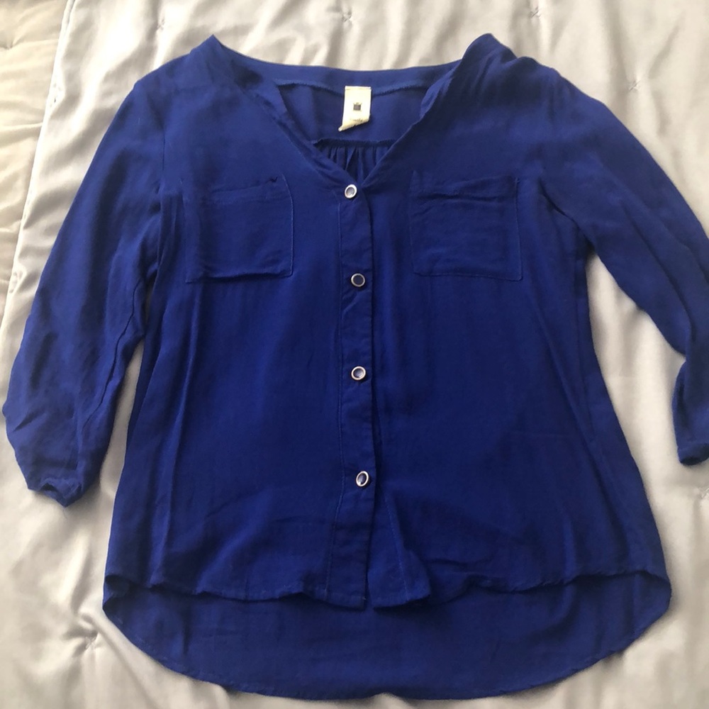 Colbalt 3/4 sleeve top